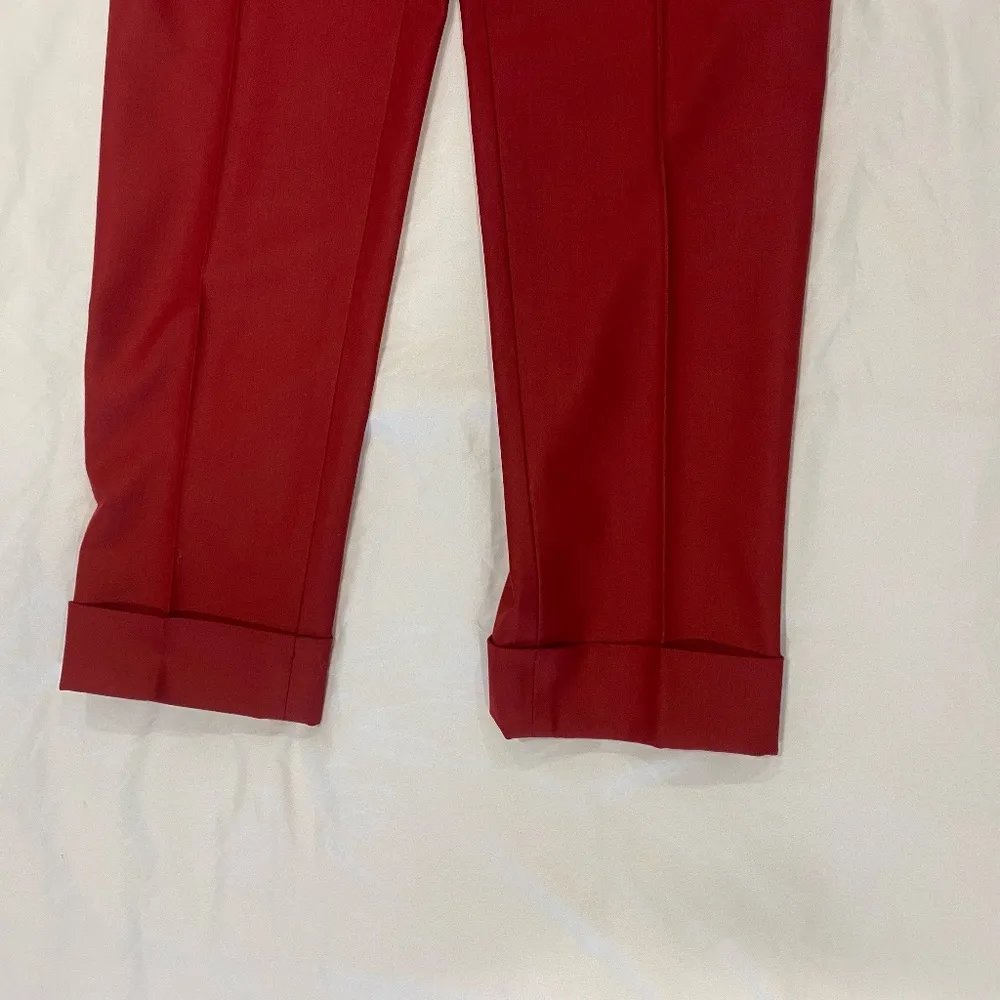 NWT Classiques Entier Women's Pleated Cuffed Trousers - 6 - Image 3