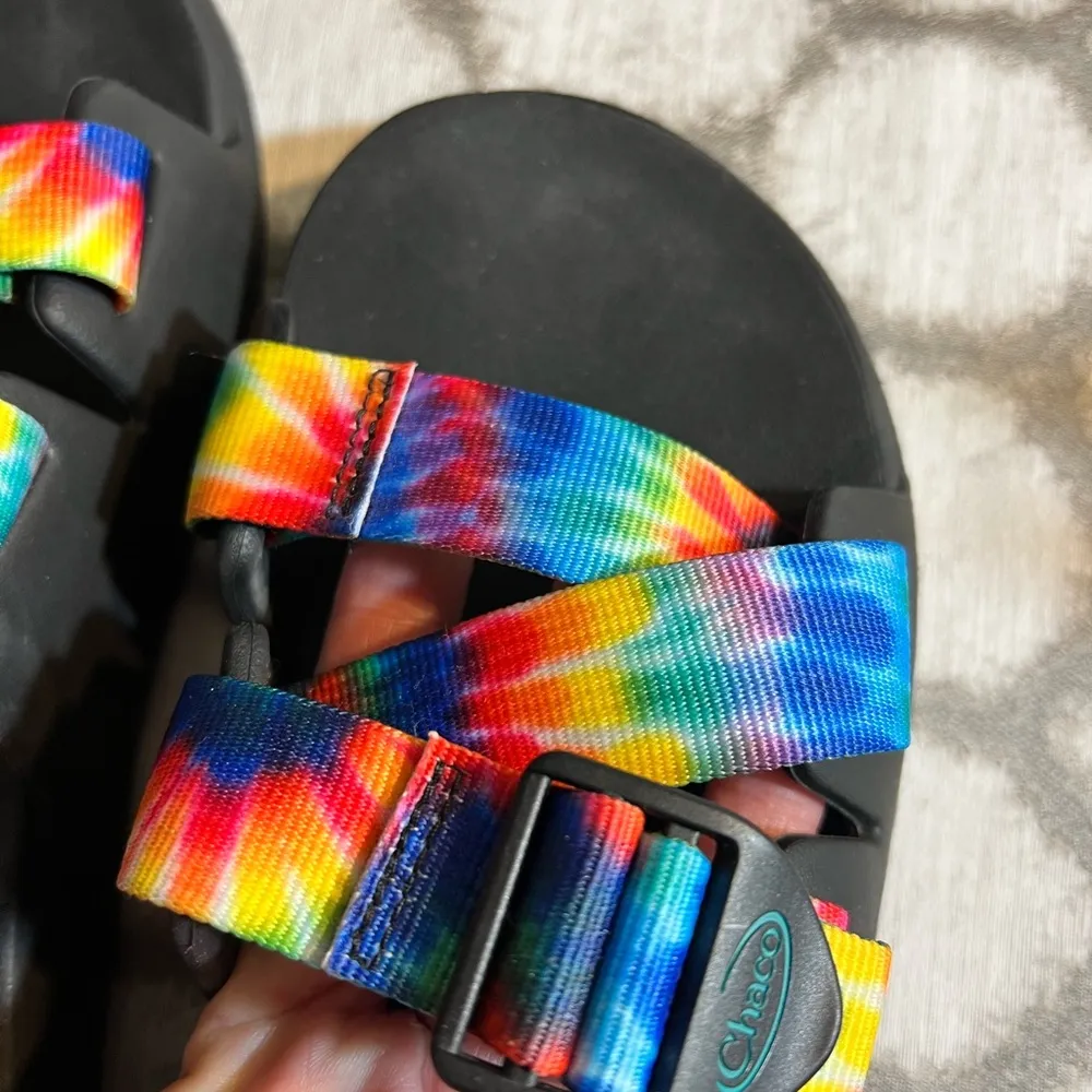 Chaco Tie Dye Strap Sandals - Image 3