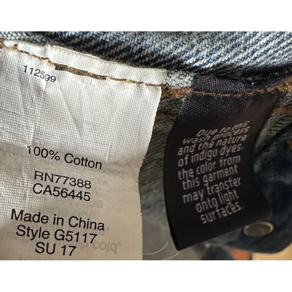 Madewell Denim Jacket XS Women's Blue Jean Trucker Style Classic 100% Cotton - Image 9