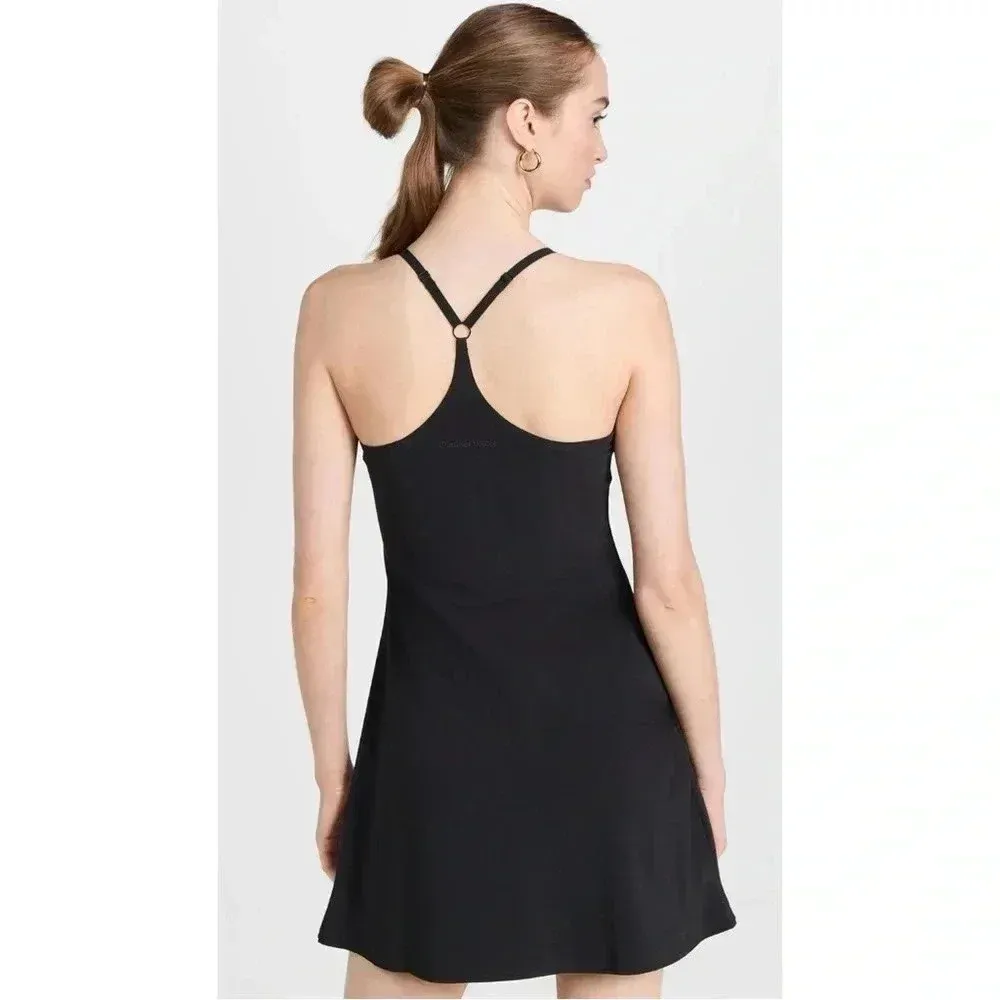 Outdoor Voices Black Tennis Dress Size Small With Liner - Image 2