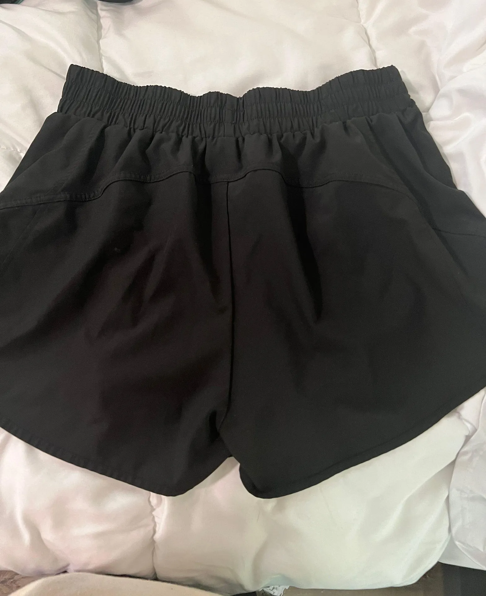 Black Running Shorts Size XL - Image 2