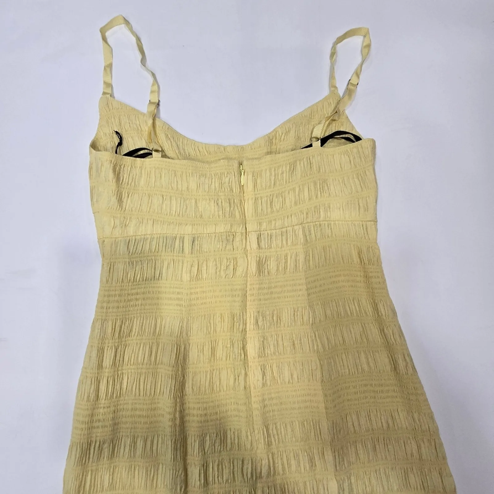 LPA Camille Dress in Butter Yellow XS - Image 10