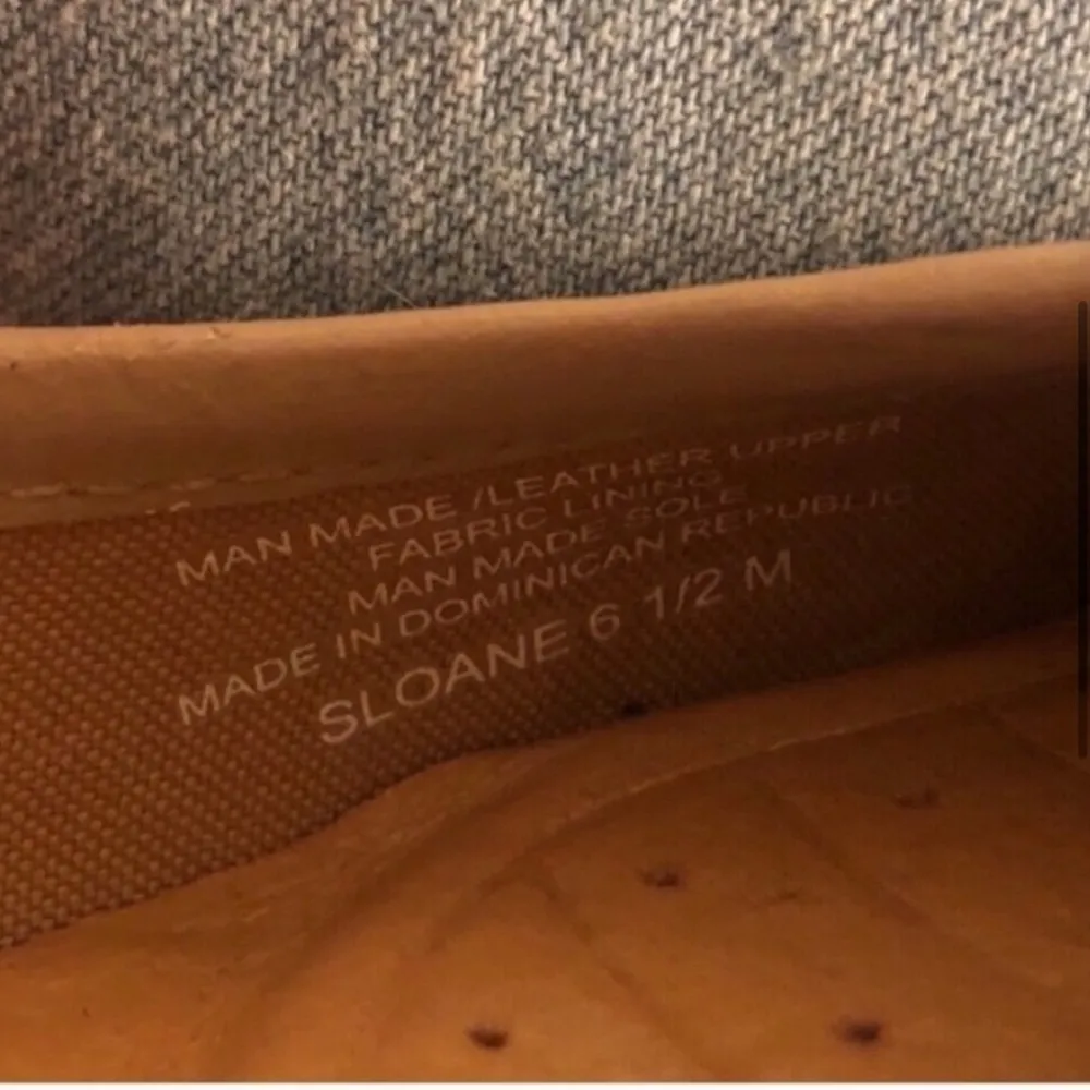 🆕 Nurture leather basket weave Sloane shoe… Tan Size 6.5 - Image 5