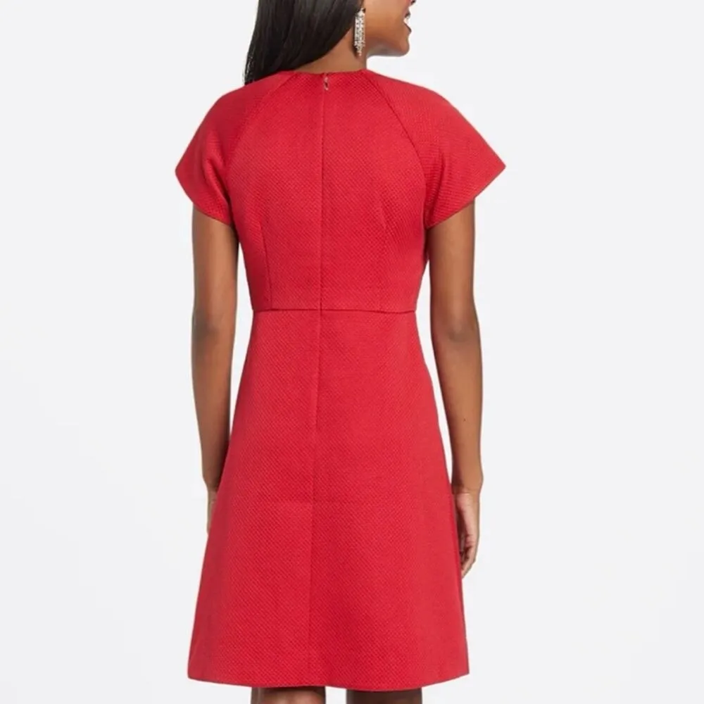 Red Draper James Party Dress Size 2 - Image 2