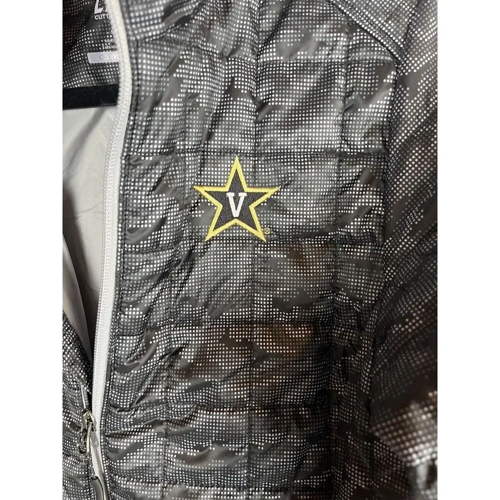 Vanderbilt Lightweight Cutter & Buck Women’s Down Quilted Puffer Camo Coat Small - Image 3