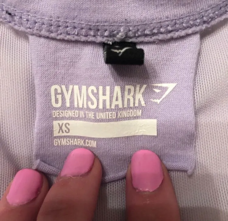 Gymshark Lavender Mesh Crop Tank  - Image 3