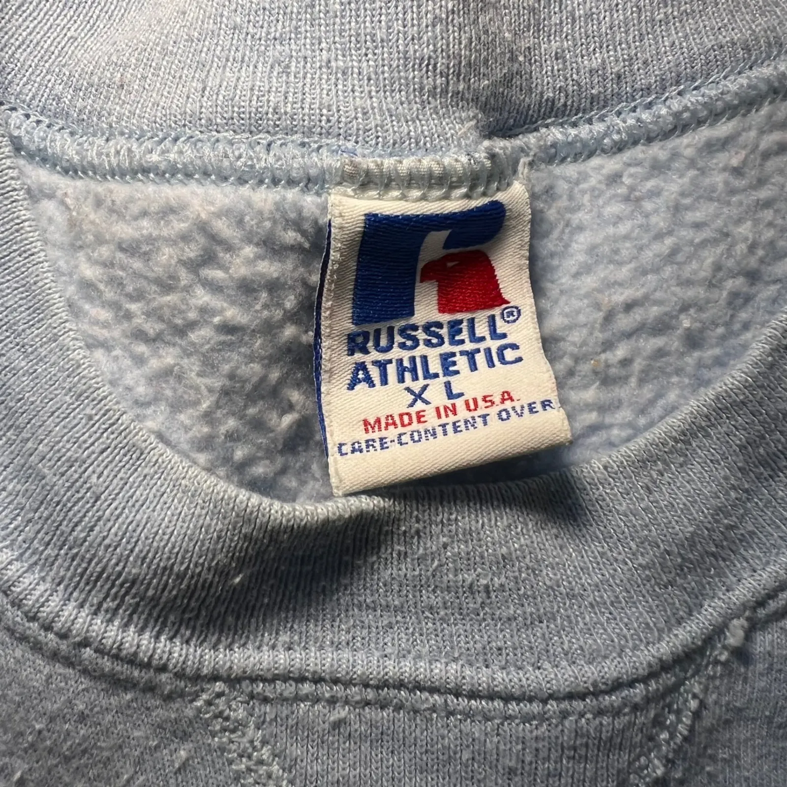 VTG 80s‎ Russell Athletic Carolina University Sweatshirt Womens XL Crewneck USA - Image 3