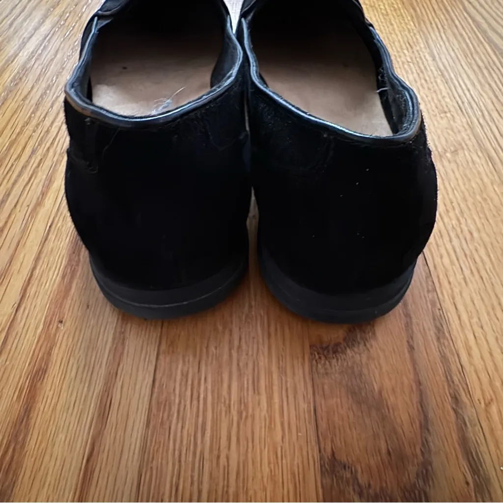 Easy Spirit Black Suede Loafers (7.5M) – Comfort Slip-On Academic Chic - Image 3