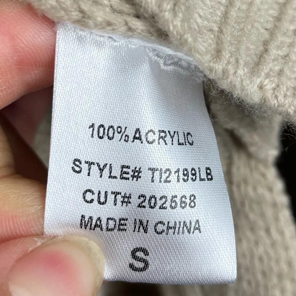 Revolve‎ LBLC The Label Oatmeal Ribbed Knit Casey Sweater - Image 10