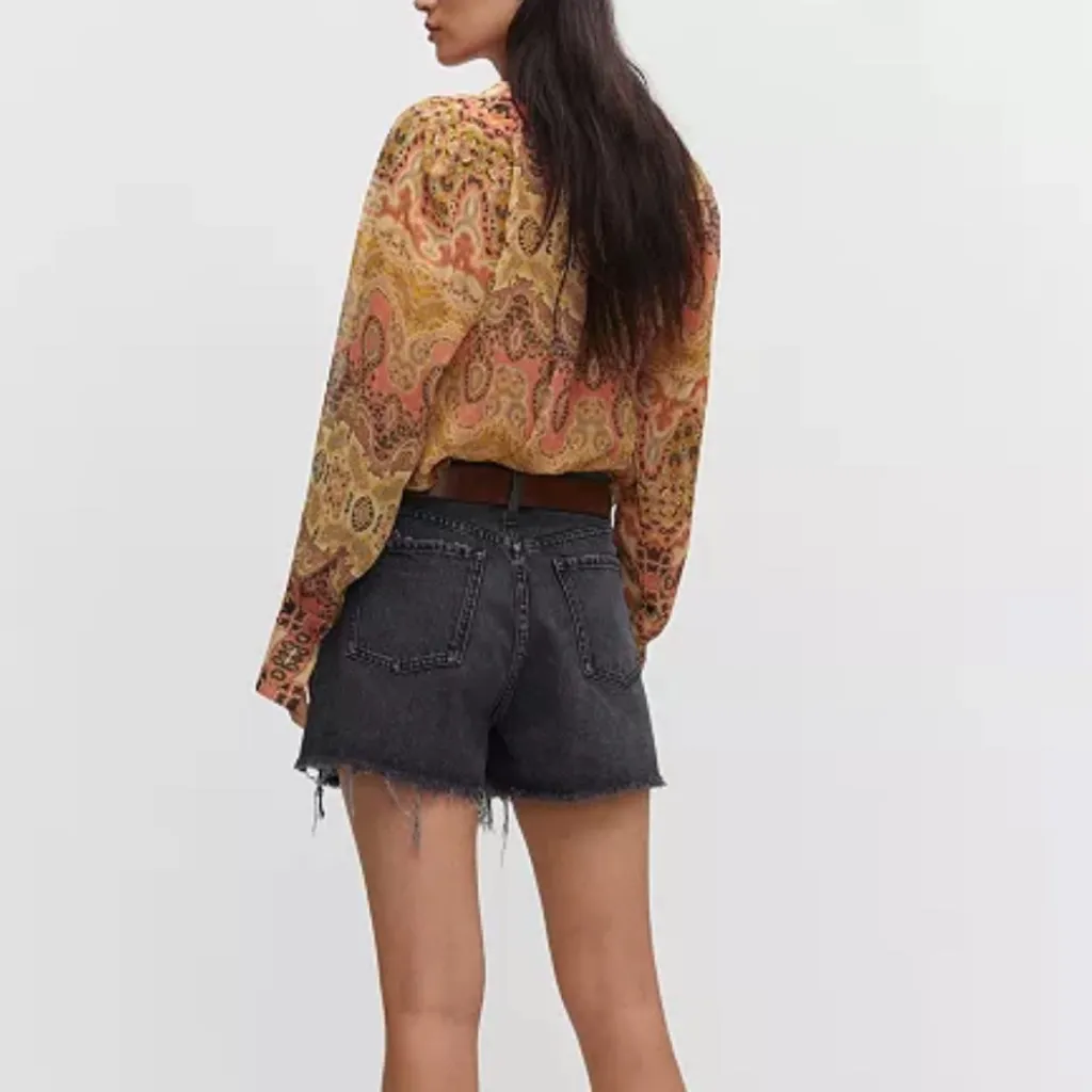 MANGO Bohemian Multicolor Blouse - Image 2