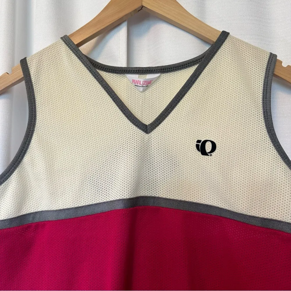 PEARL IZUMI Womens L Jersey Horizon Loose Fit Mesh Three Pocket Outdoor Cycling - Image 2