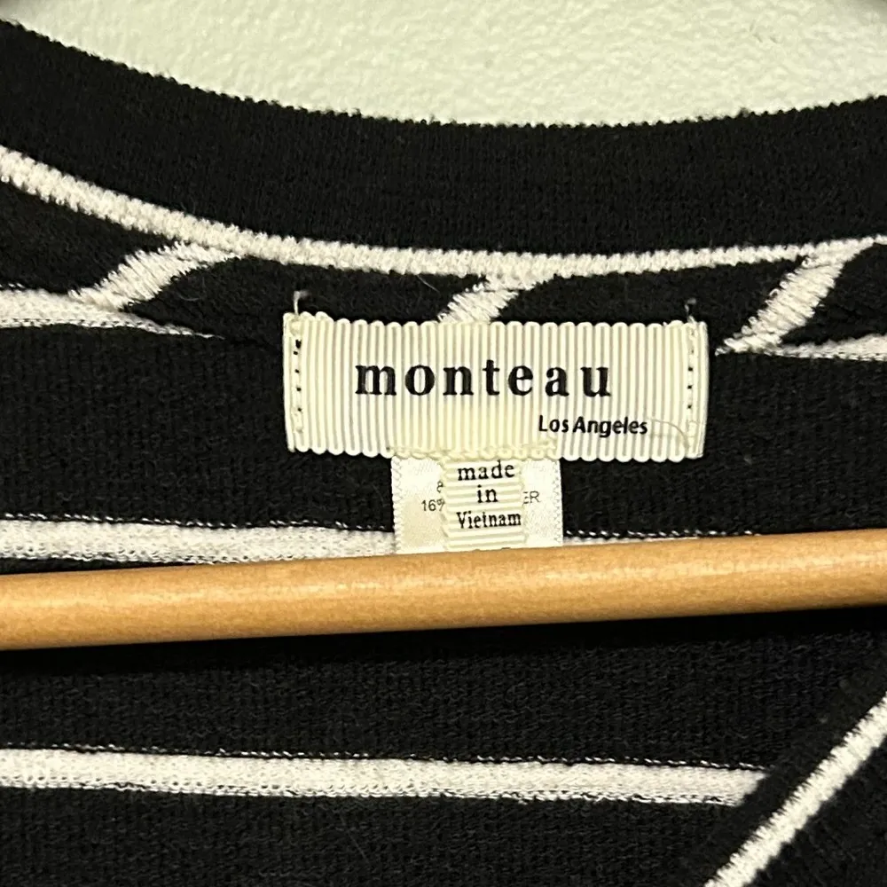 Monteau Basic Striped Sweater - Image 2