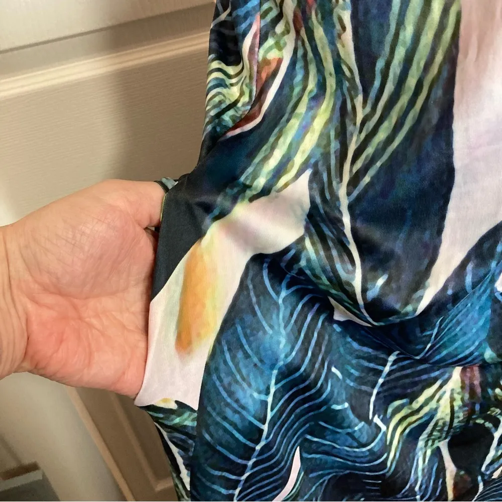 Boho O Neck Sleeveless Maxi Dress Size M - Image 3