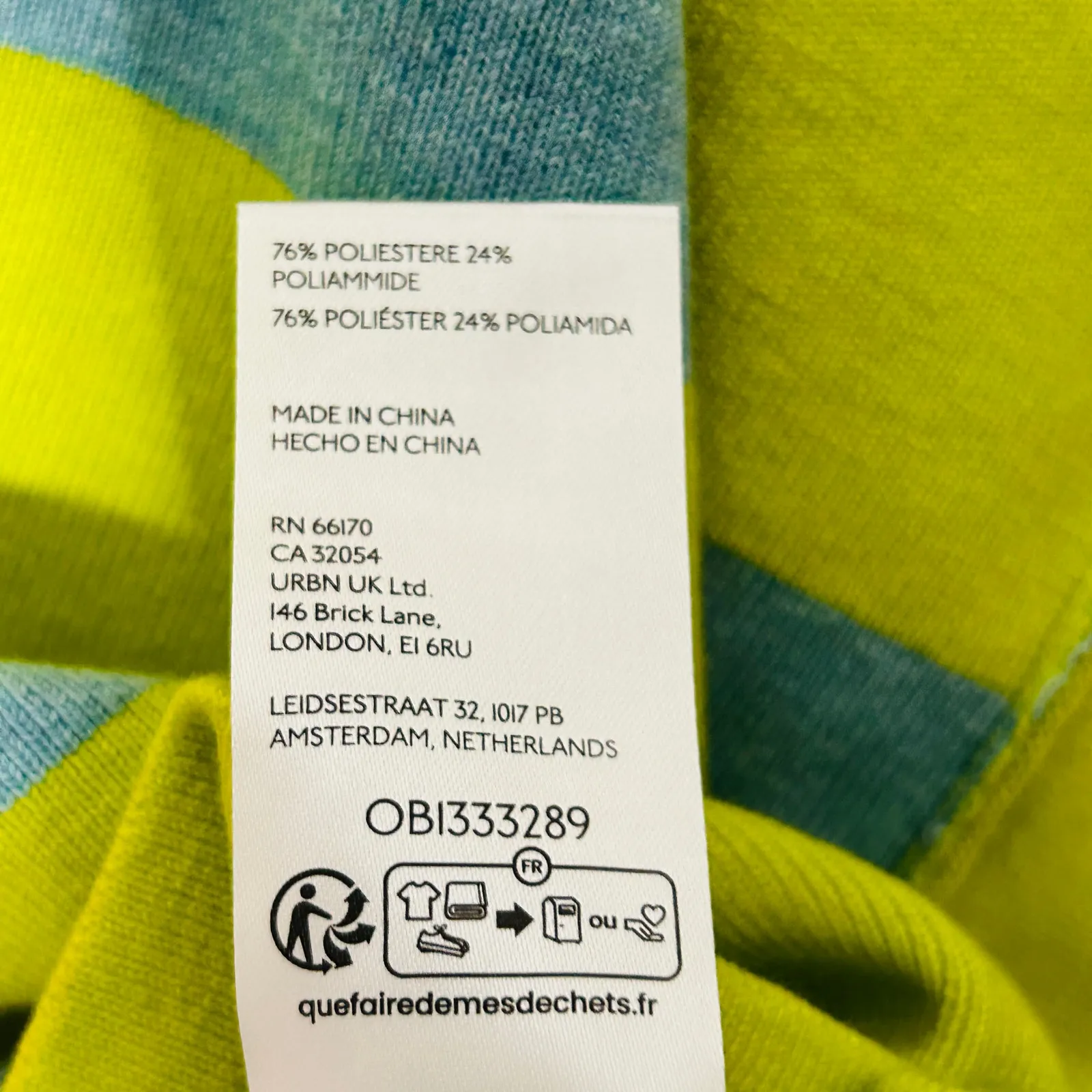 NEW Free People Uptown Stripe Pullover Sweatshirt Pink Green Combo MD Oversized - Image 11