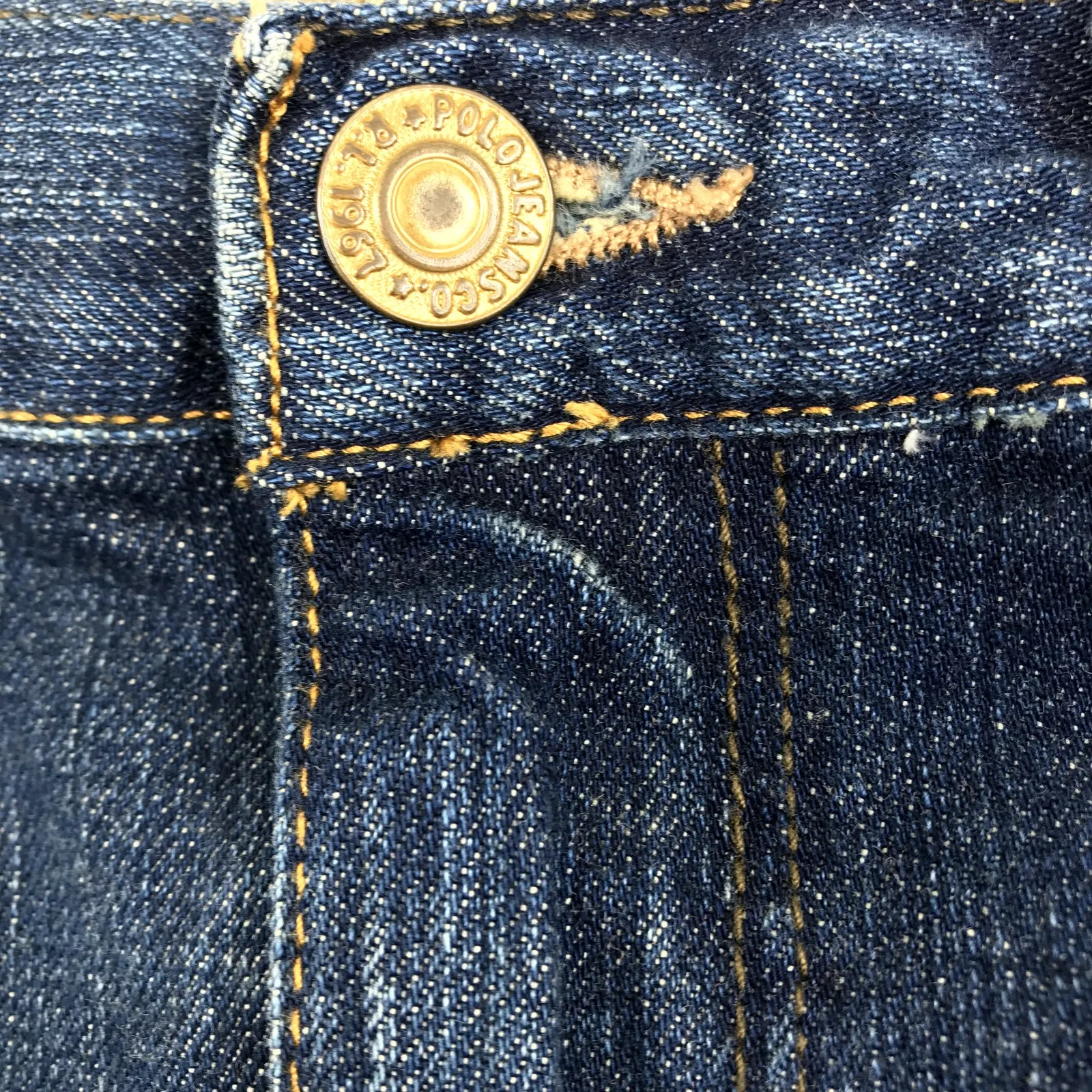 RALPH LAUREN Wildfire Dakota Pencil Skirt 8 Blue Classic Office Stylish Work EUC - Image 8