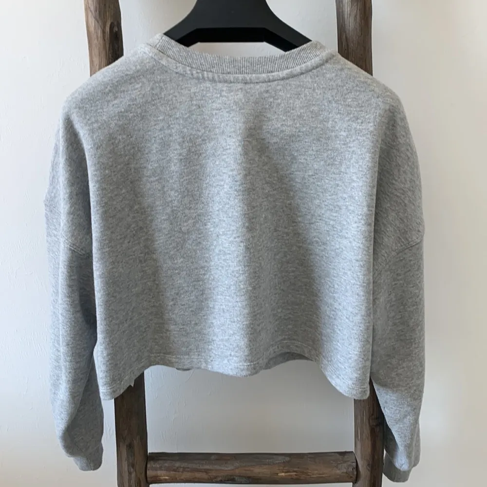 Calvin Klein Performance Sweatshirt Sweater Gray Cropped / Size XS - Image 9