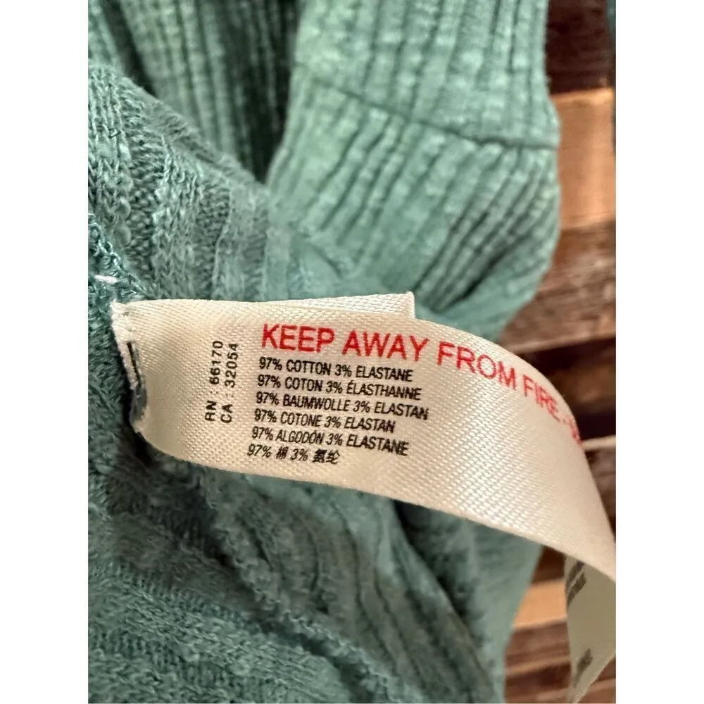 Free People beach Blossom Button Up Mini Dress oversized Pockets sz XS - Image 6