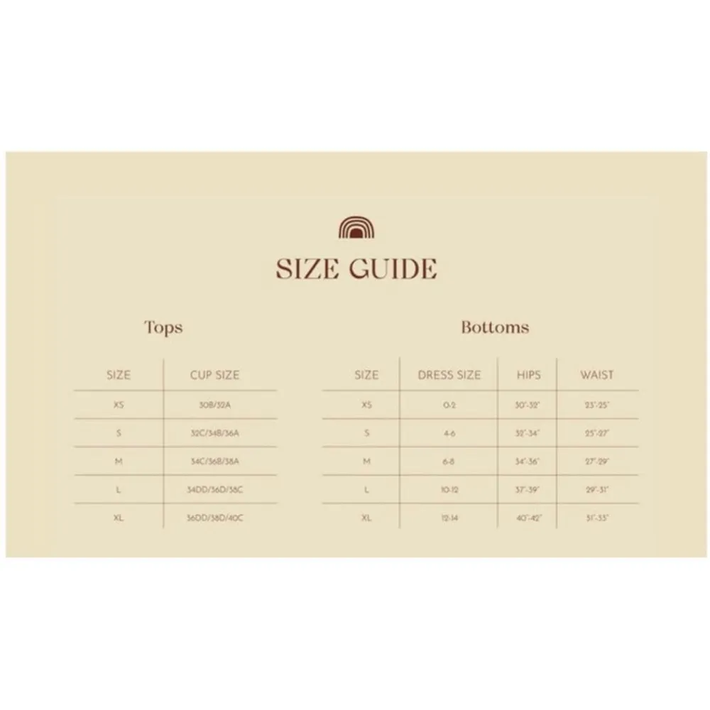 Stone Fox Swim River Bikini Bottom In Retro Pop Adjustable Side Tie Thong Size M - Image 14