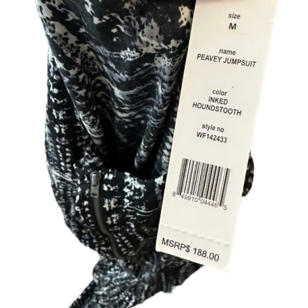 W118 by Walter‎ Baker Peavey Jumpsuit in Inked Houndstooth nwt - Image 7