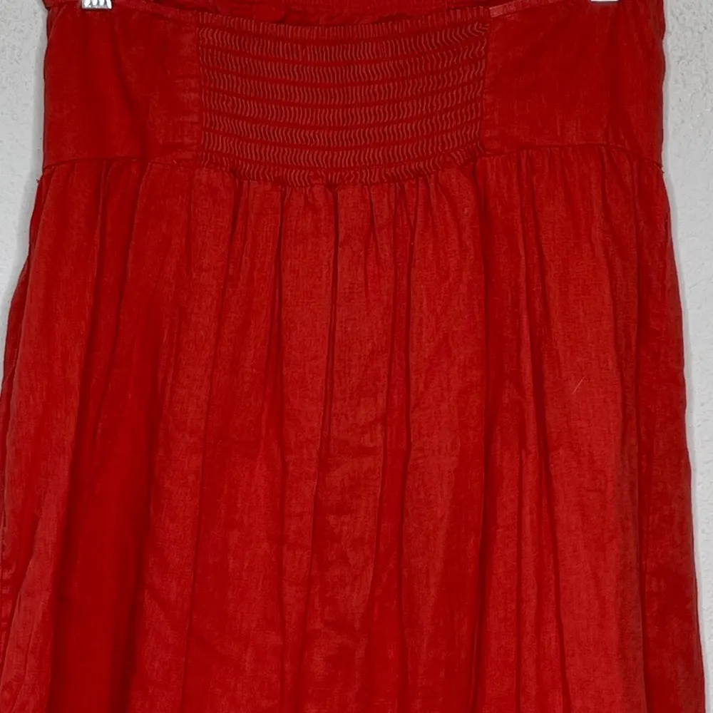 Old Navy Strapless Dress Red - Image 7