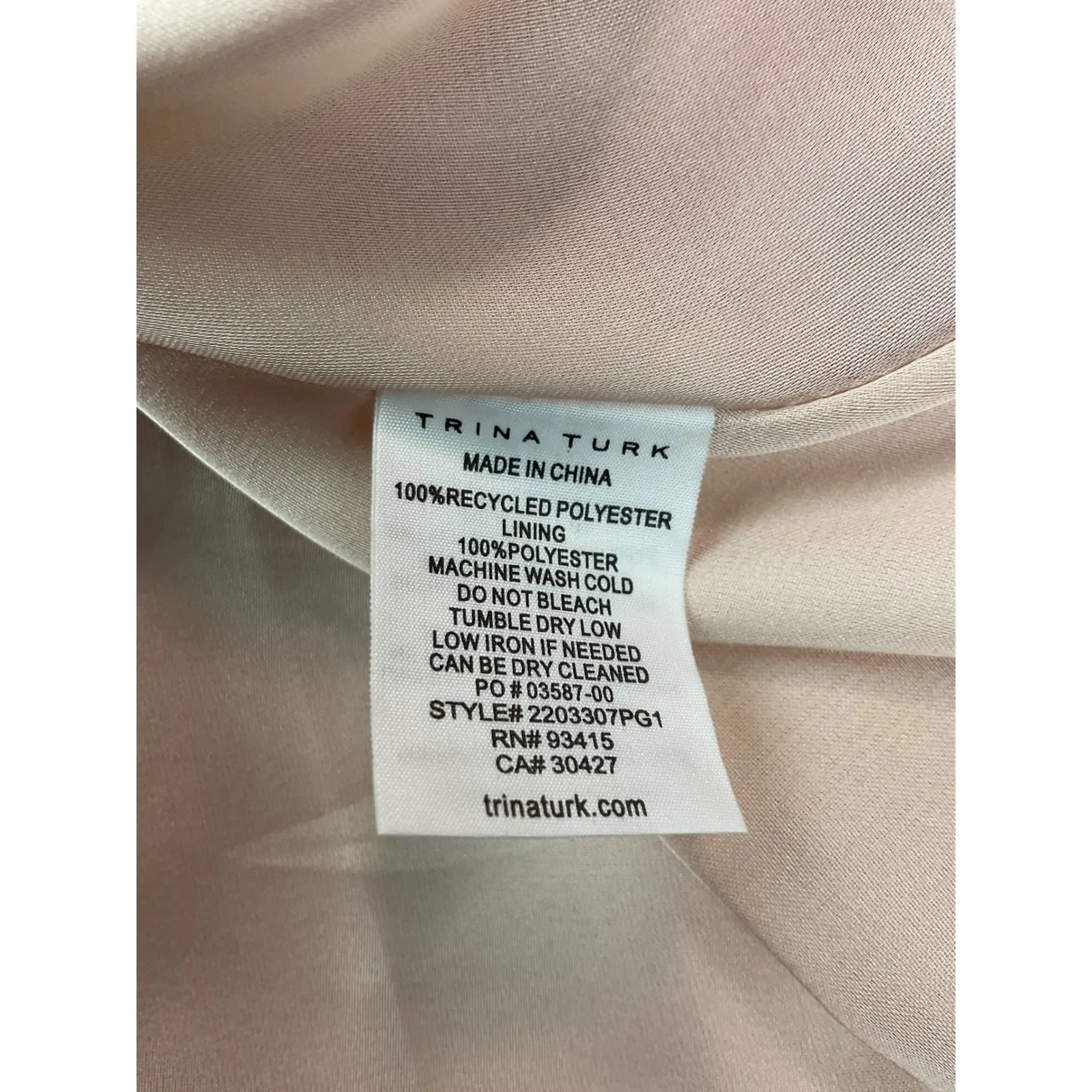 Trina Turk Floral Tiered Midi Dress Orange Blue Pink Ruffle Sleeve Size S - Image 11