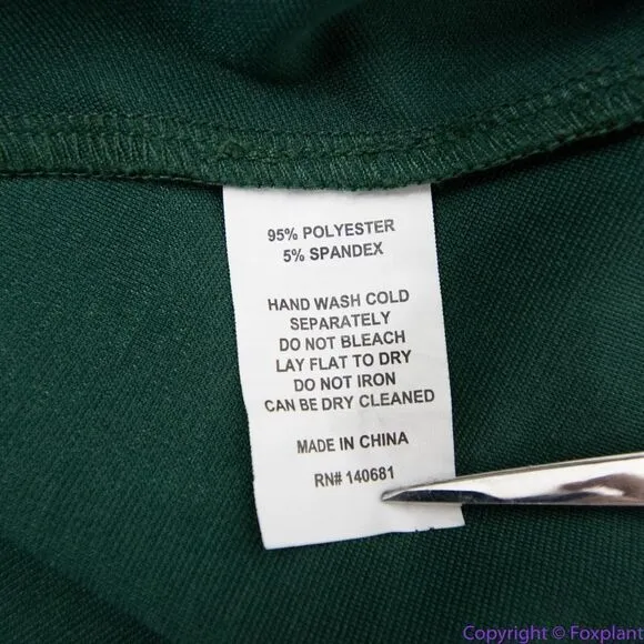 Unique Vintage Gwynnie Bee Luggage Print Emerald Dress, 0X‎ - Image 15