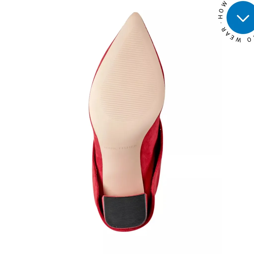 NWT Marc Fisher Red Fadila Boots Over-the-Knee - Image 7