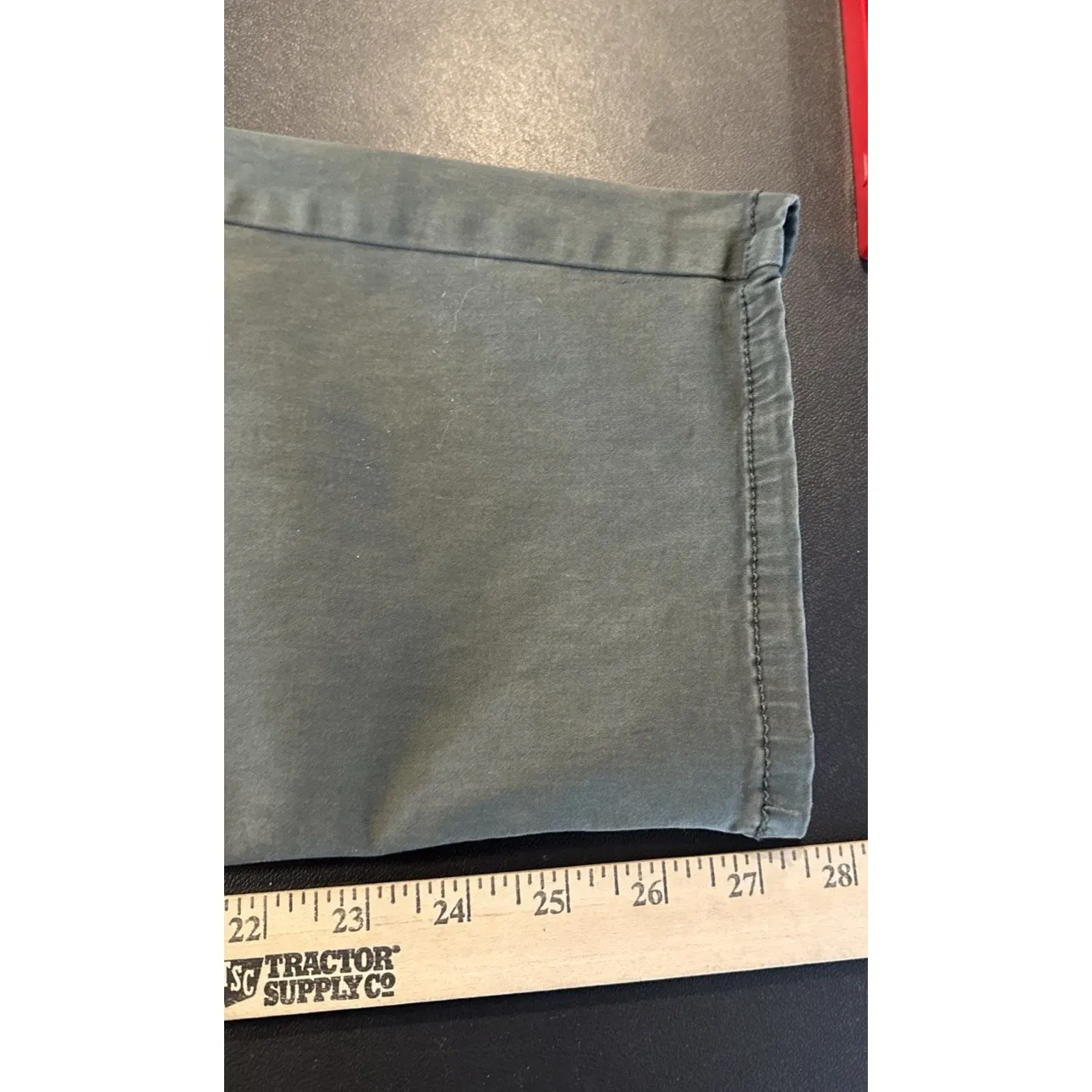 Ava Viv Womens 26W Jegging Super Stretch Olive Green Cargo Pants Utility Pocket - Image 10