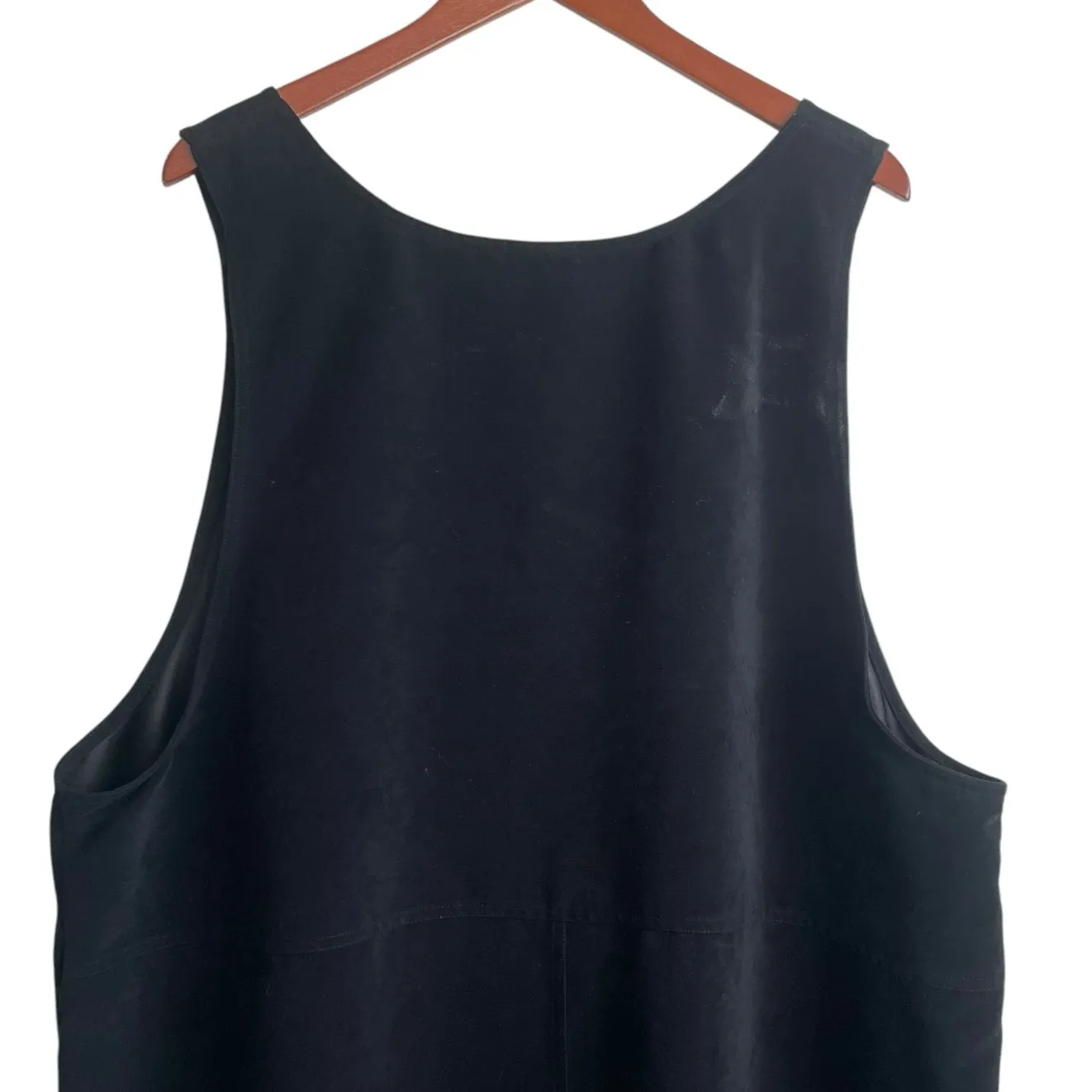 Vintage Sun River Clothing Womens Jumper Dress 3X Black Shift Dress Retro‎ 90s Size undefined - Image 4