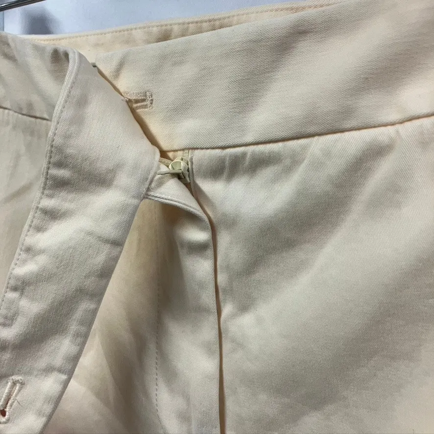 Tommy Bahama Vintage‎ Cotton Blend Pants Womens 8 High Rise cream Spring Beach - Image 6