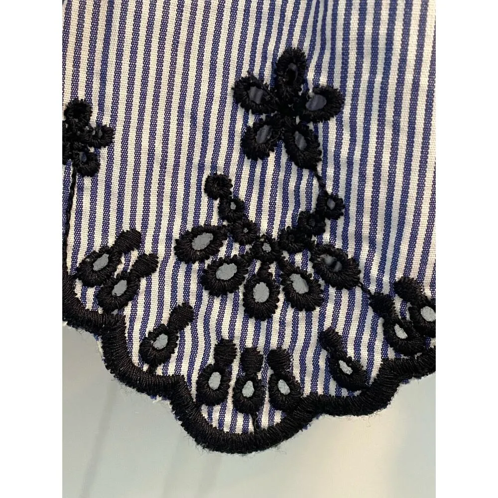 J. Crew Peplum Tulip-back Tank Top size Small - Image 5