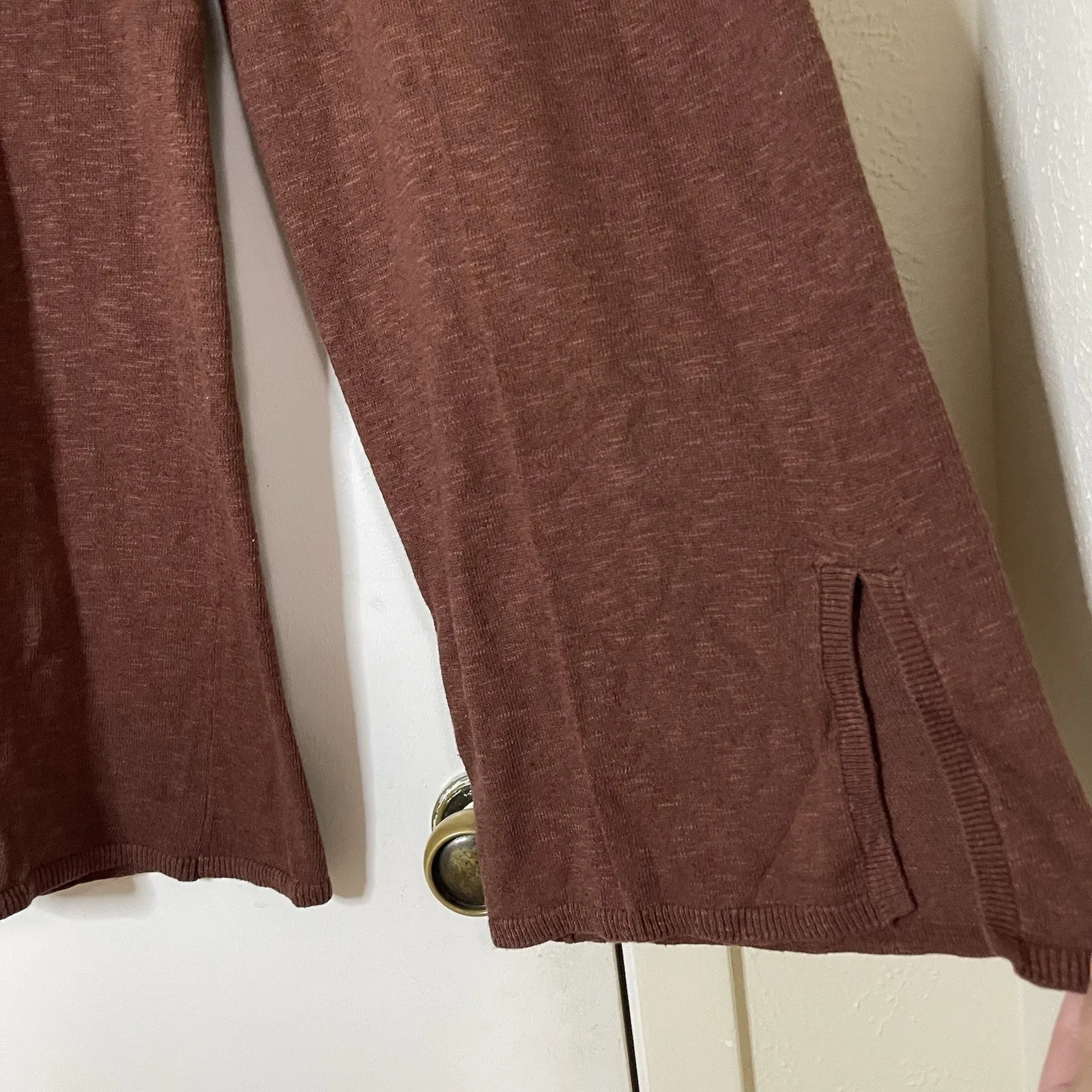 NEW! Free People Stockton Sweater Vest Set Russet brown Two Piece lounge size XS - Image 7