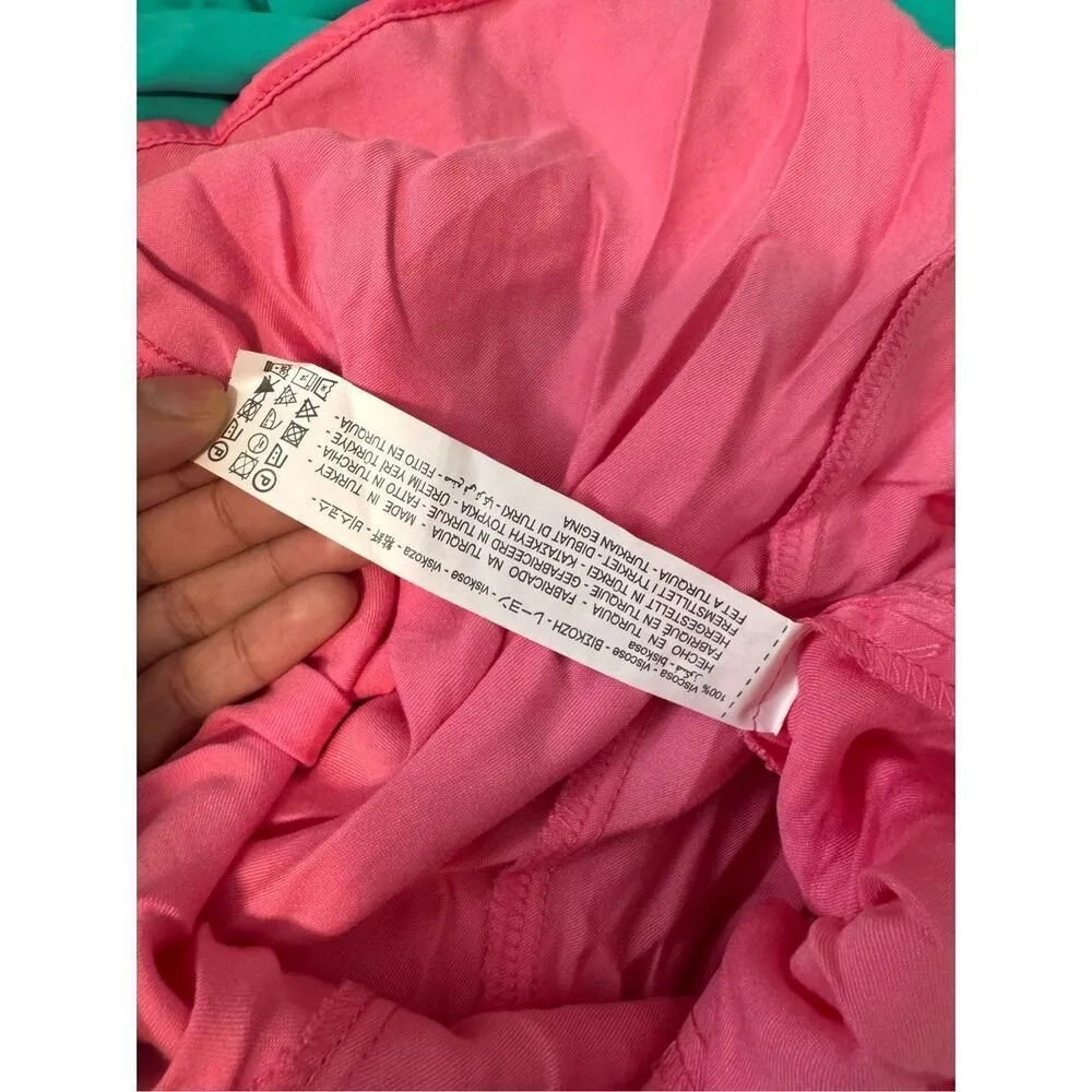 ZARA satin effect corset style dress size medium - Image 5