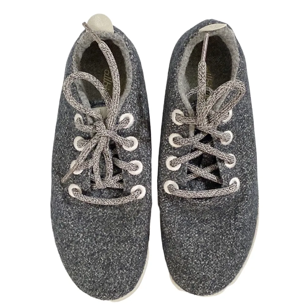 Allbirds women’s wool runners in natural grey with light grey sole size 7 - Image 58