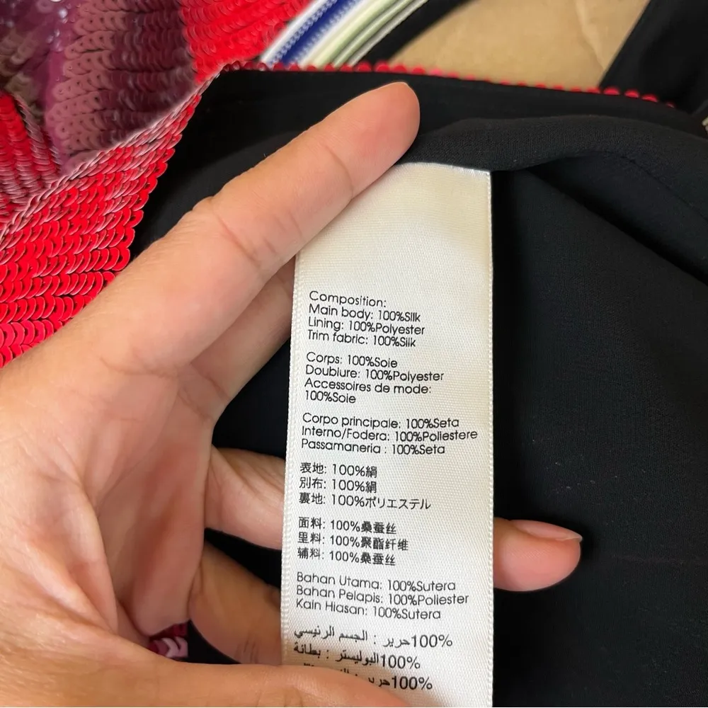 3.1 Philip Lim Stripe Sequin Tank Top - Image 8