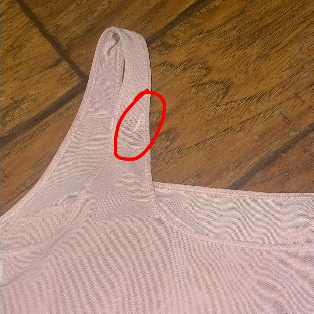 Yitty Mesh Me midi Bralette bra sports bra pink mauve woman’s size XL TWO - Image 9