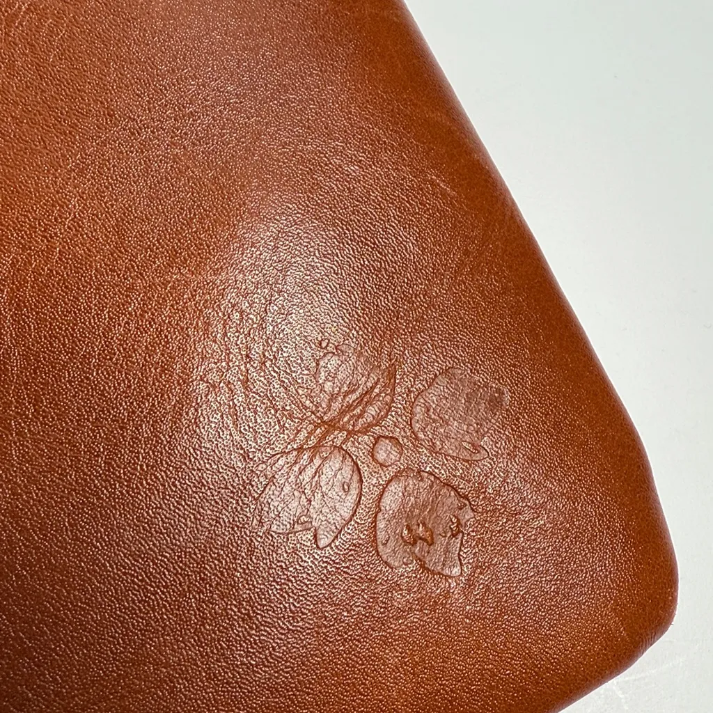 Patricia Nash Leather Wristlet Wallet Pouch Zipper Bag 9” x 6-1/2” - Image 2