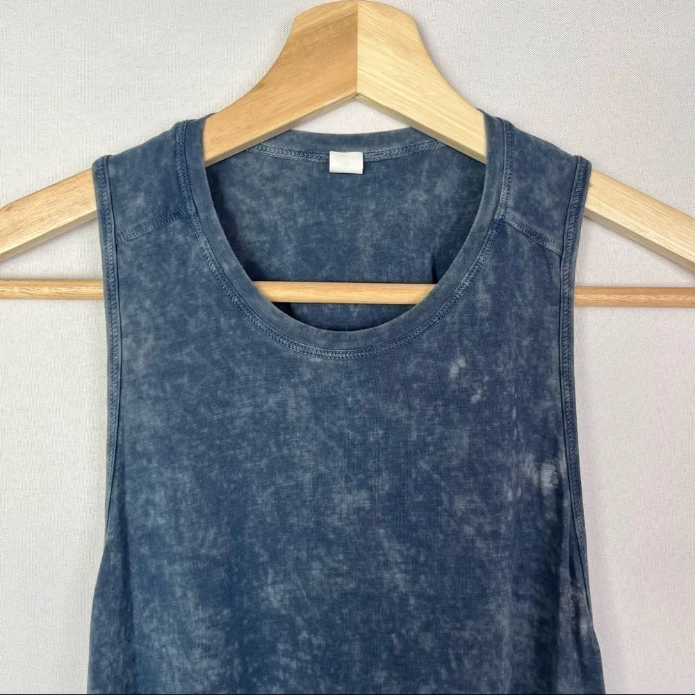 Lululemon Element Tank True Navy Cloud Wash Athletic Top 4 - Image 5