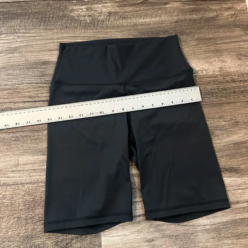 CRZ YOGA Butterluxe Womens Biker Shorts High Waisted Workout Shorts GRAY #131 - Image 4