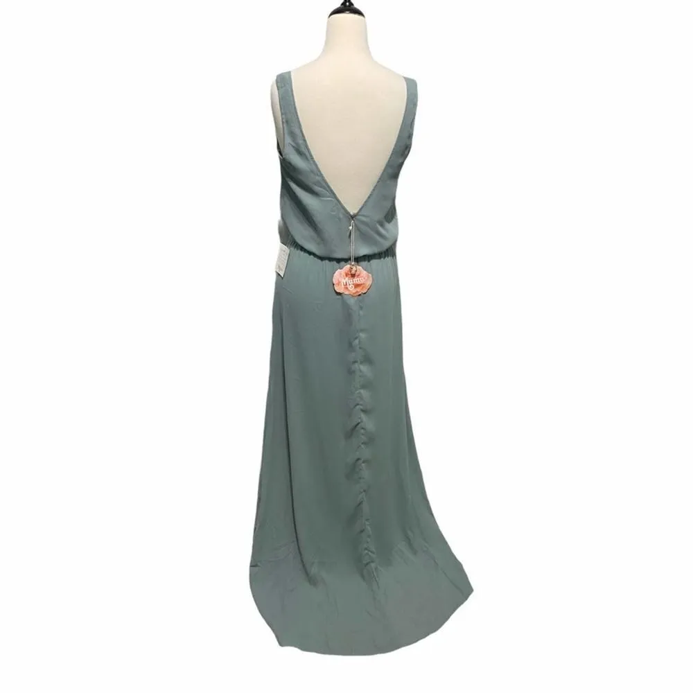 Show Me Your Mumu Kendall Maxi Dress‎ Sage Medium - Image 9