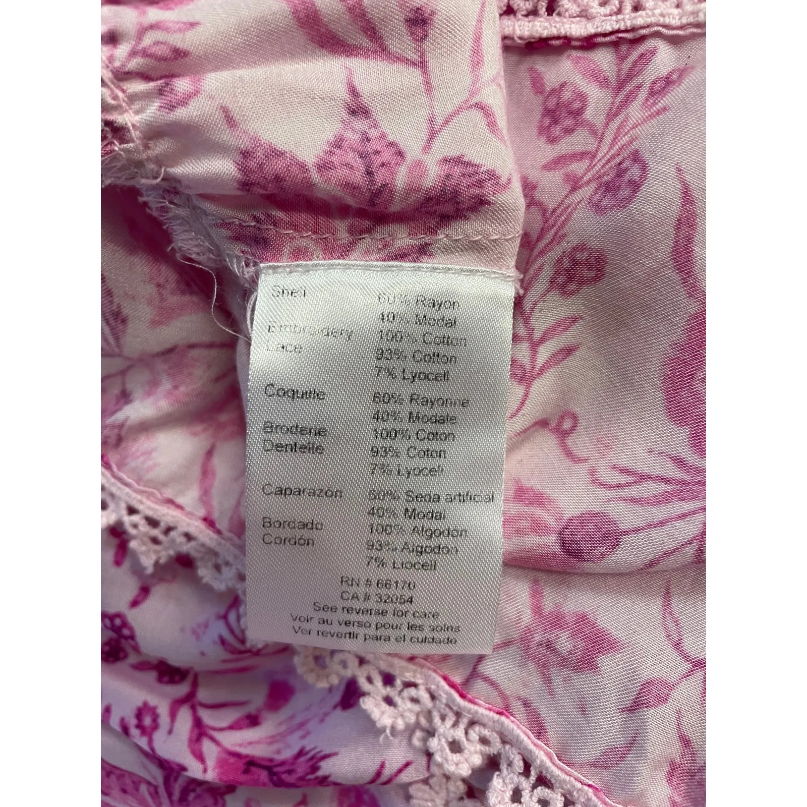 Anthropologie Payal Jain Pink Floral Boho Midi Dress Size M - Image 12