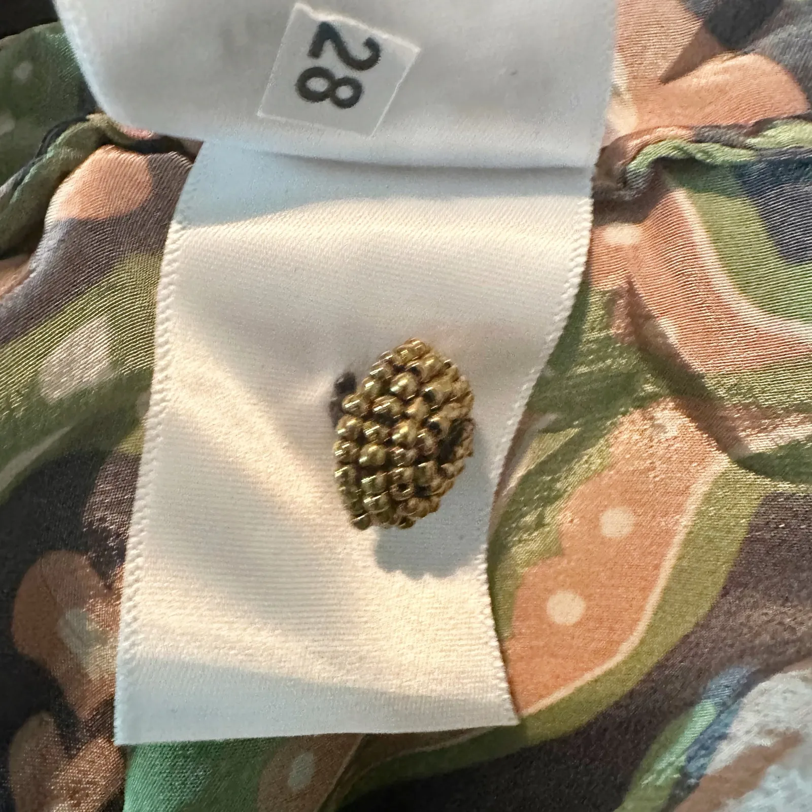 Farm Rio Black Martina Scarf V Neck Jumpsuit Size XL Casual - Image 11