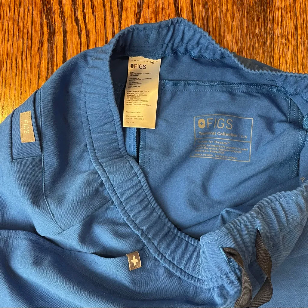 Figs Blue Women's Jogger Pants - Image 2