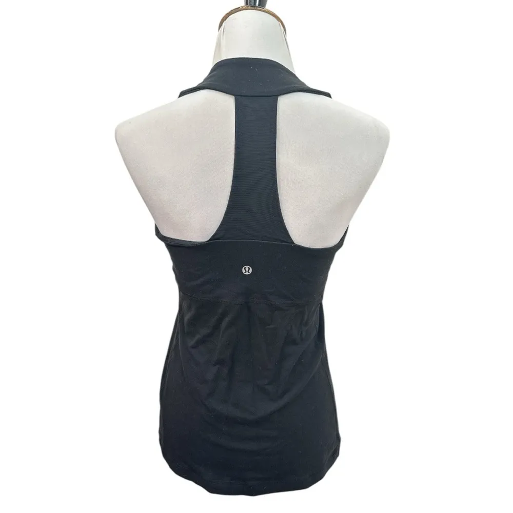 Lululemon Halter Tank Top Black Size 10 - Image 2