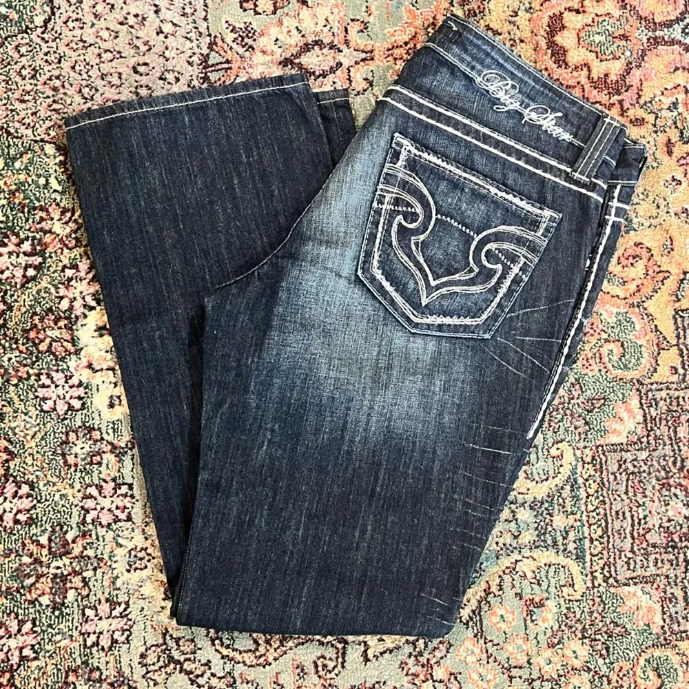 FINAL PRICE Ladies Big Star Maddie Boot Midrise Fot Jeans - Image 4