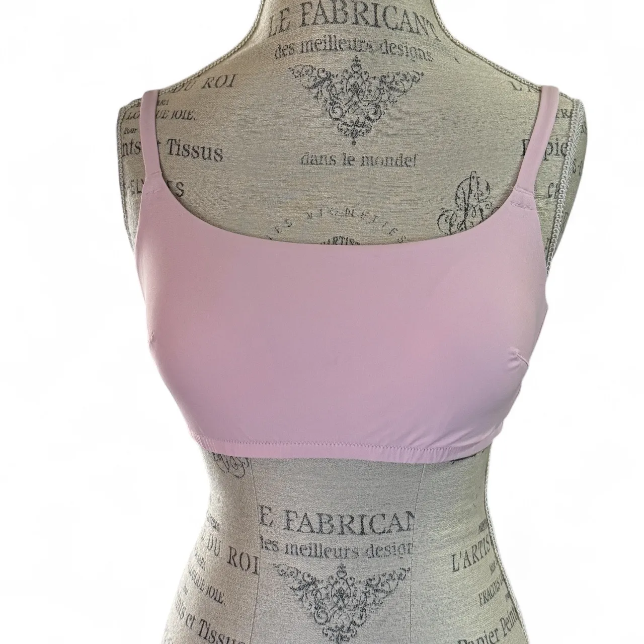 NWT Aerie Wireless Padded Bralette Pink Size XL  - Image 3