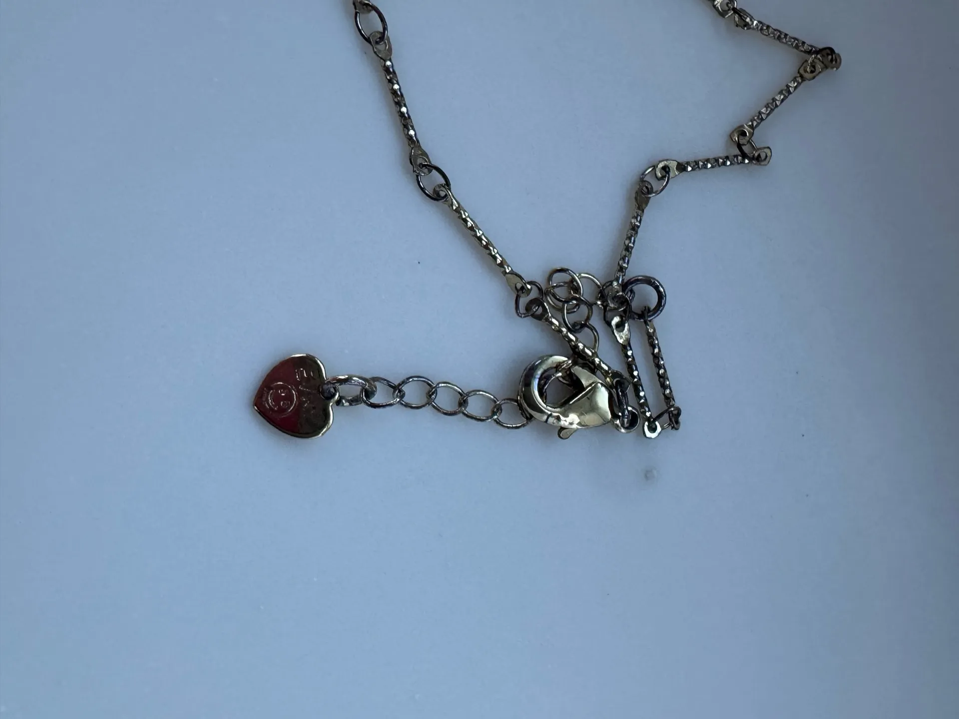 Evry Jewels Double Cross Me Necklace Silver - Image 3