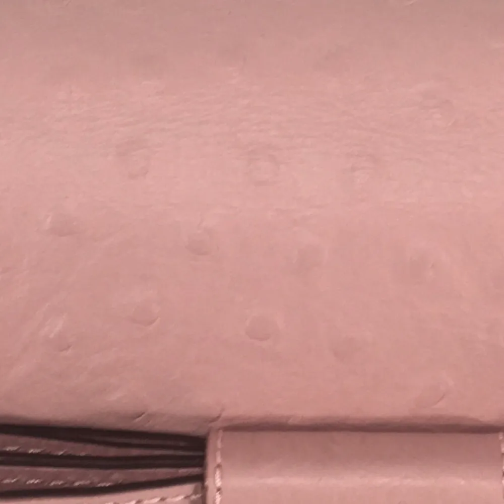 Kate Spade Joleen Ostrich Charm City Purse Rose - Image 3