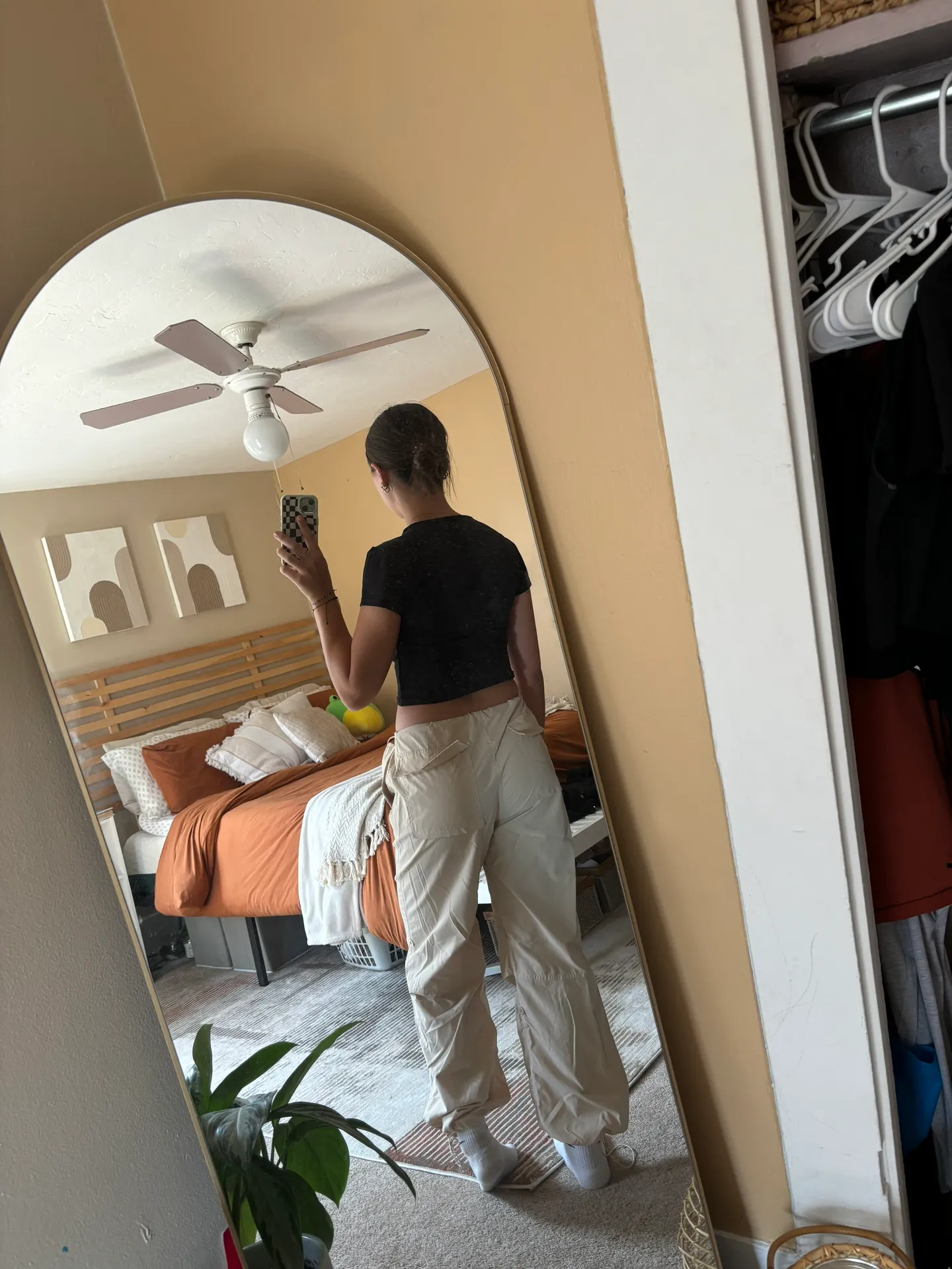 Beige Cargo Pants - Image 3