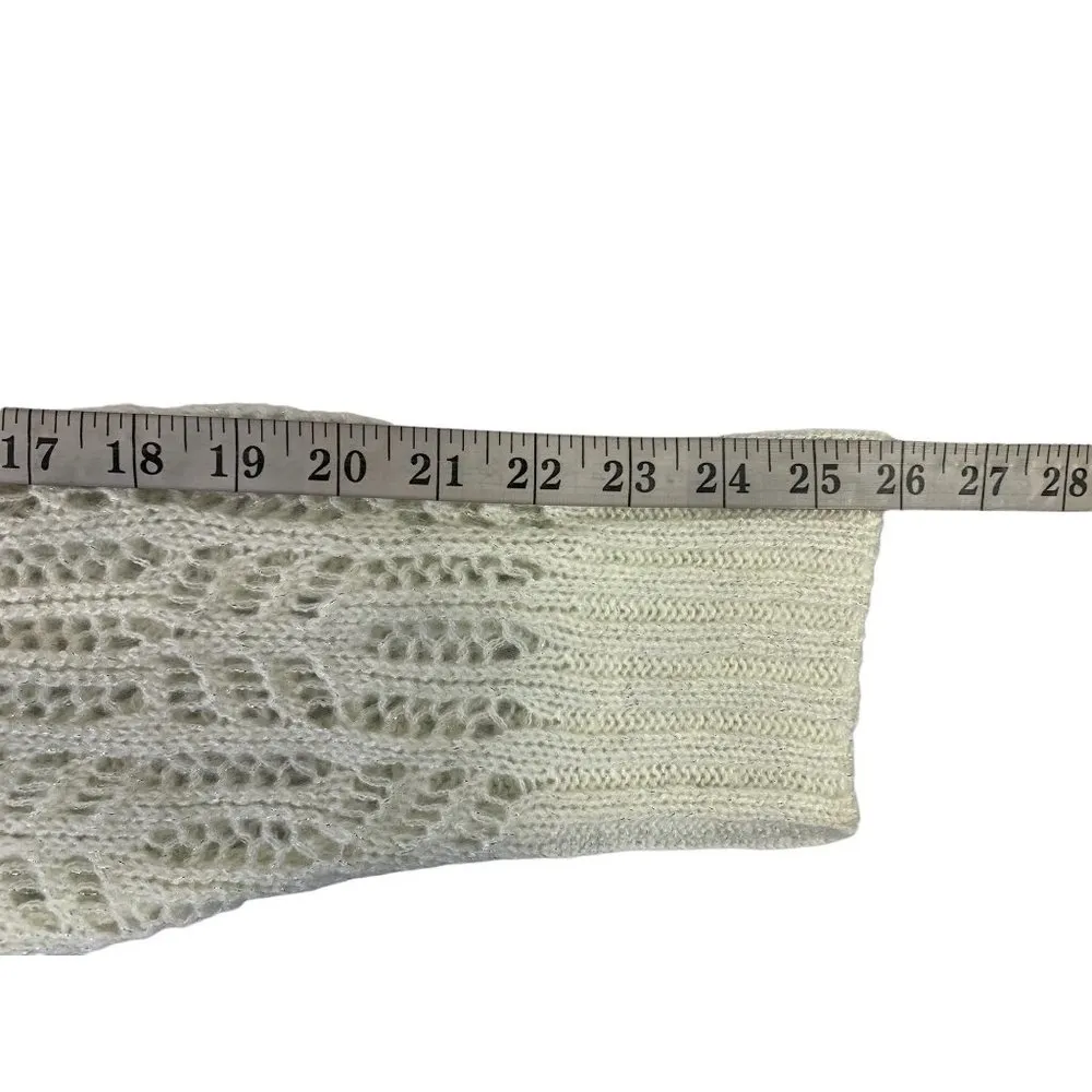 Roz & Ali Women's White Knitted Top - Image 7